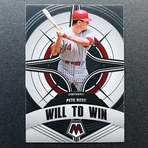Pete Rose - 2022 Panini Mosaic Will to Win #WW-6